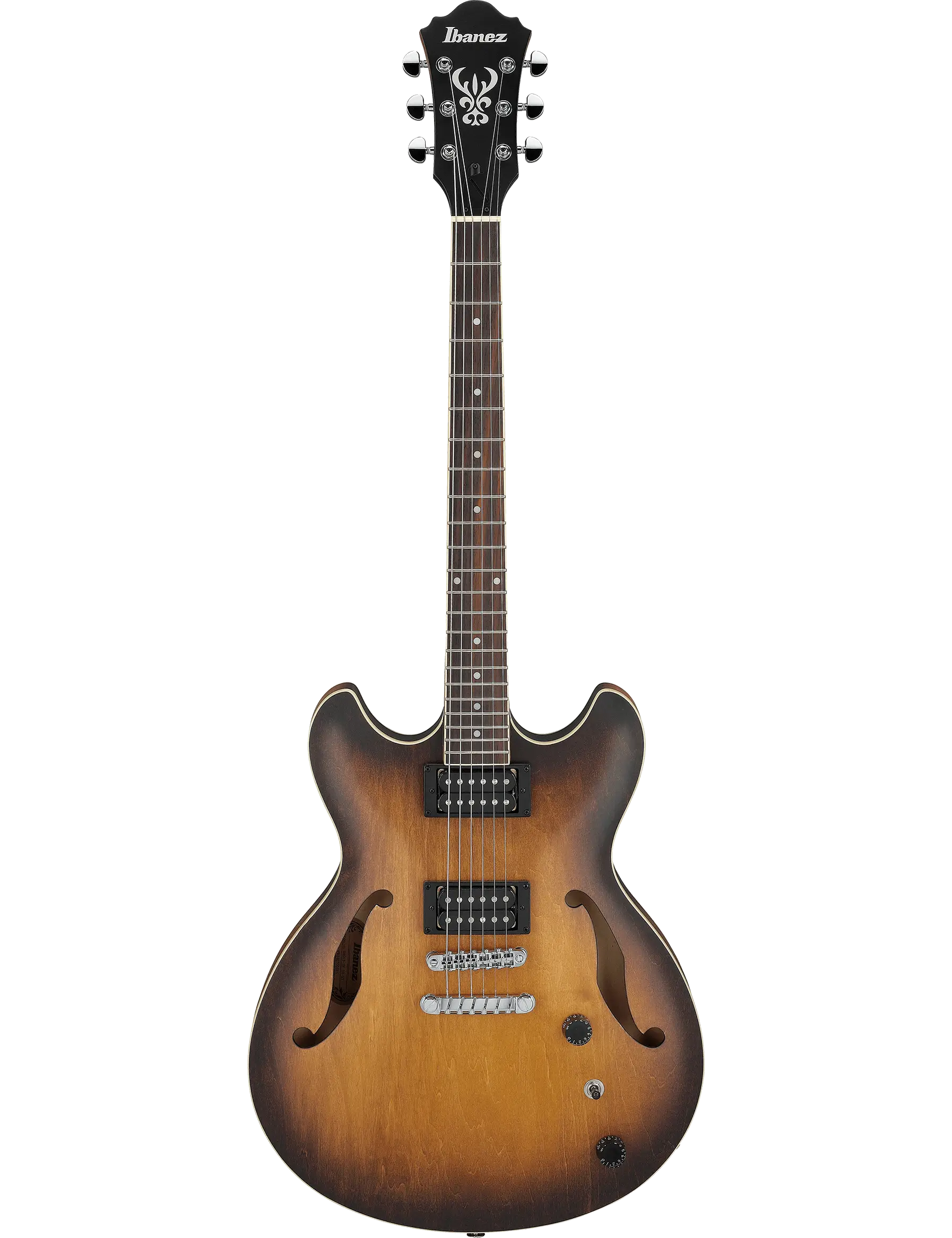 【hamm3】Ibanez AS53 TKF Ibanez AS53 TKF Artcore - trans black flat Semi-hollow