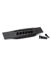 Martin Plain Bridge & Endpins - Ebony Plain