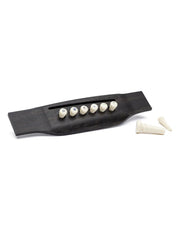 Martin Pearl Inlaid Bridge & Endpins - White
