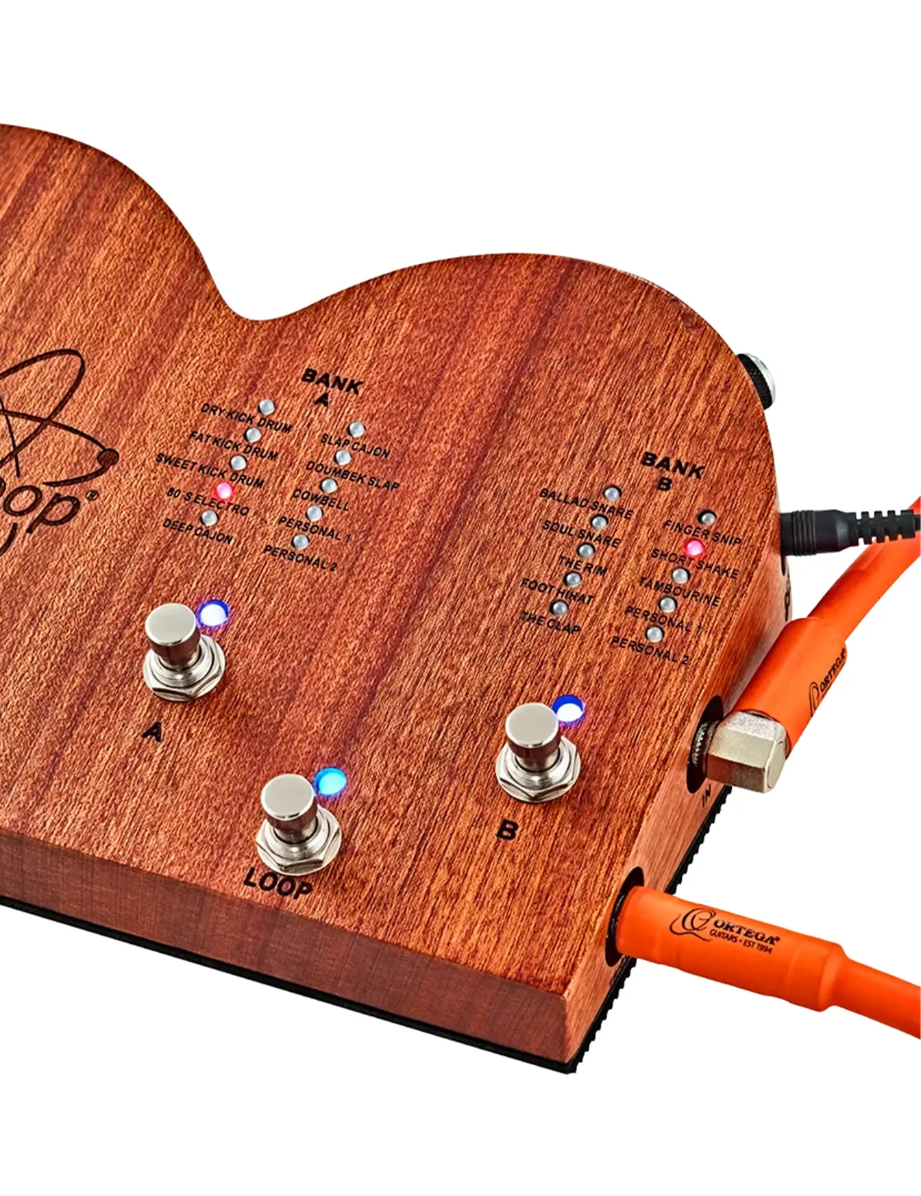 Ortega QUANTUM LOOP Effect Series, Digital Stomp Box & Looper