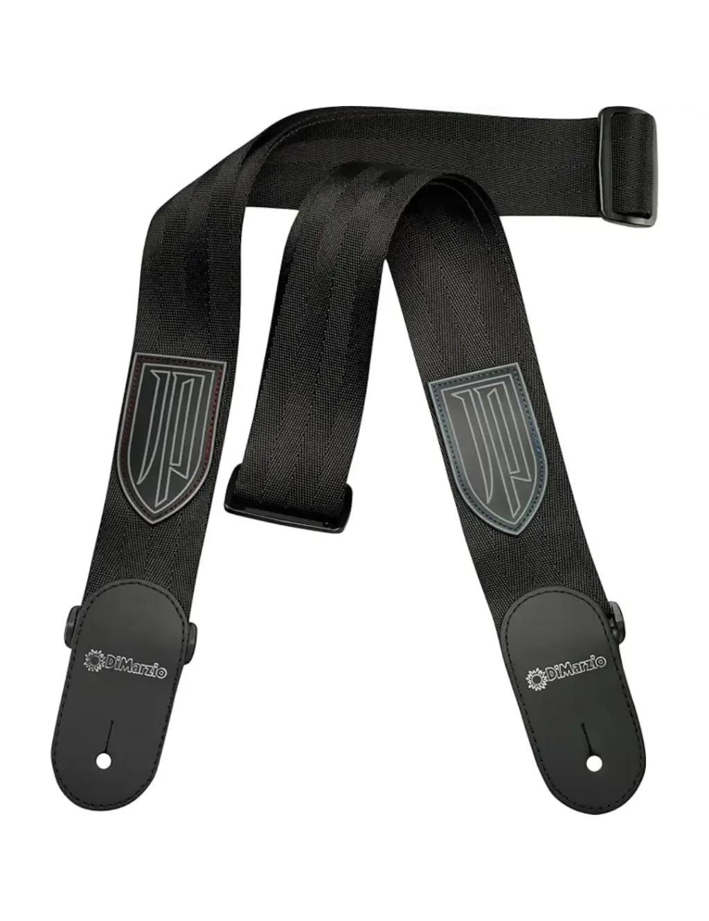 DiMarzio John Petrucci Guitar Strap, Red Thread DD3100JPBKRD