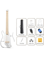 Donner HUSH™ PRO Acoustic-Electric Travel Guitar Kit