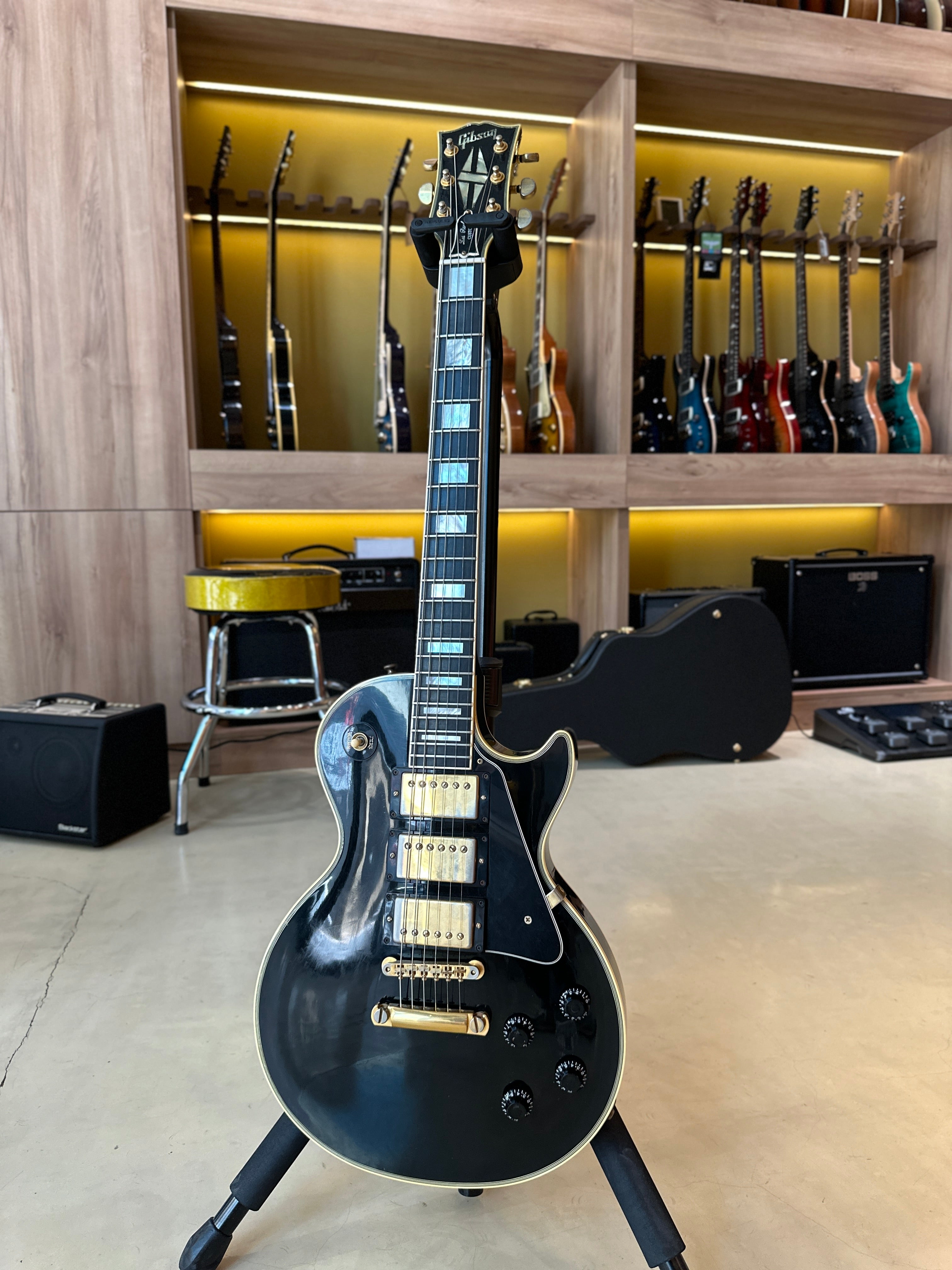 Gibson Custom Shop 1957 Les-Paul Custom Reissue 3-Pickup Ebony (Slash Signature) (Used)