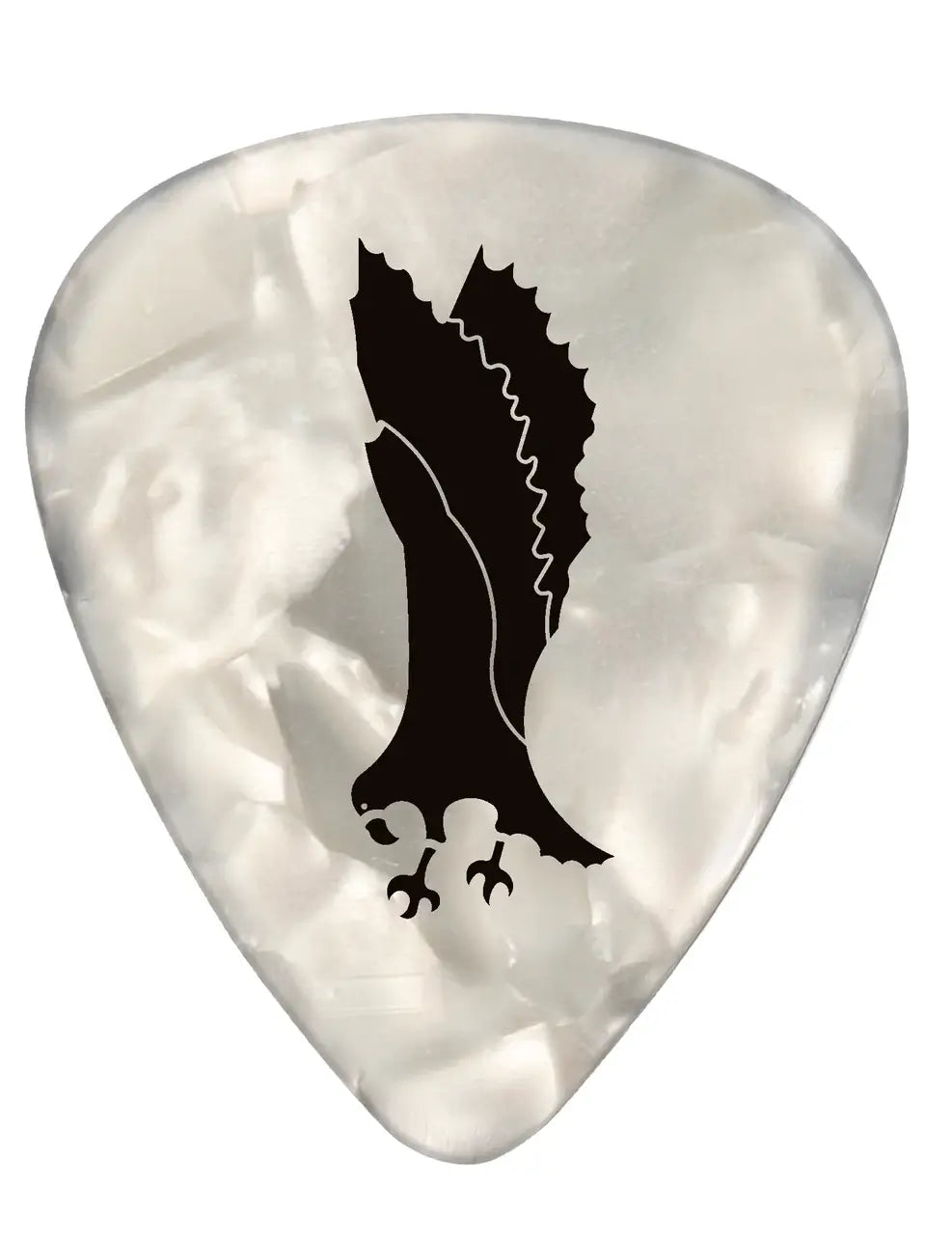 PRS White Celluloid Pearloid Pick