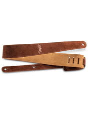 Taylor 2.5" Embroidered Suede Guitar Strap