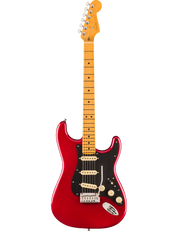 Fender American Ultra II Stratocaster in Sinister Red with modern “D” neck and premium electronics