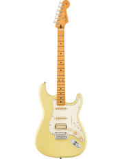 Fender Player II Stratocaster HSS in Hialeah Yellow with modern “C” neck and contoured body