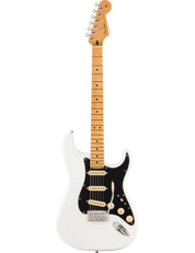 Fender Player II Stratocaster in Polar White with maple fingerboard and three Alnico V pickups