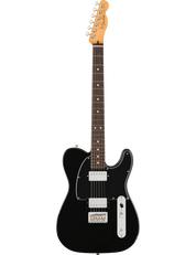 Fender Player II Telecaster HH in Black with dual Alnico humbuckers and 6-saddle hardtail bridge