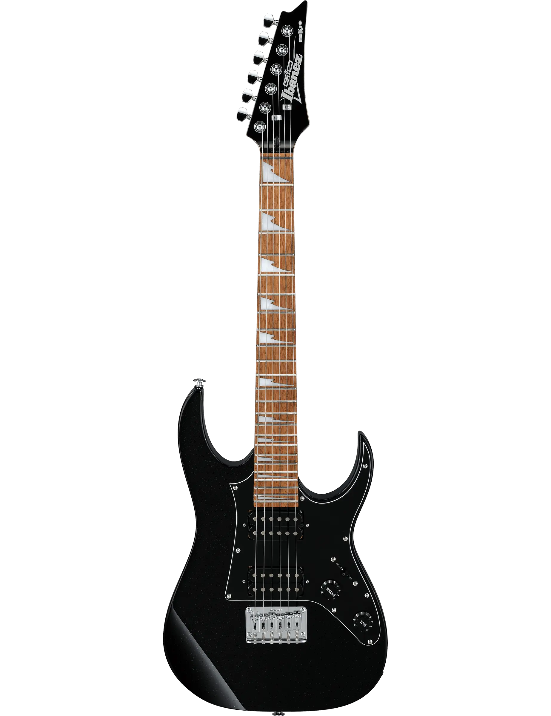 Ibanez GRGM21 miKro electric guitar in Black Night finish.​