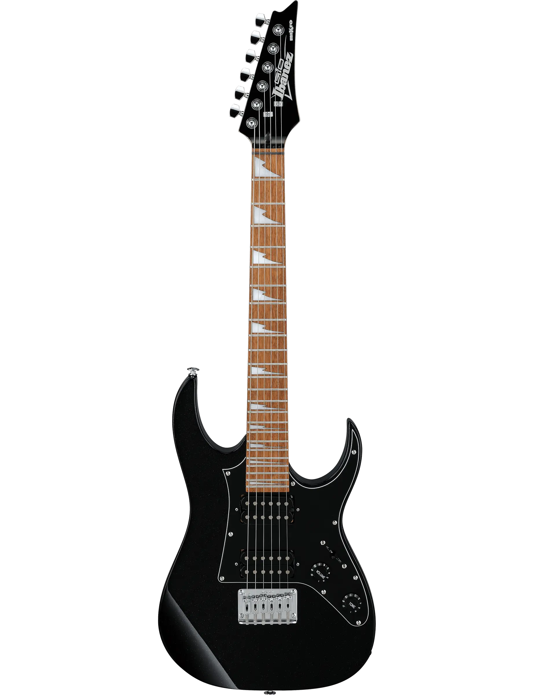 Ibanez GRGM21 miKro electric guitar in Black Night finish.​