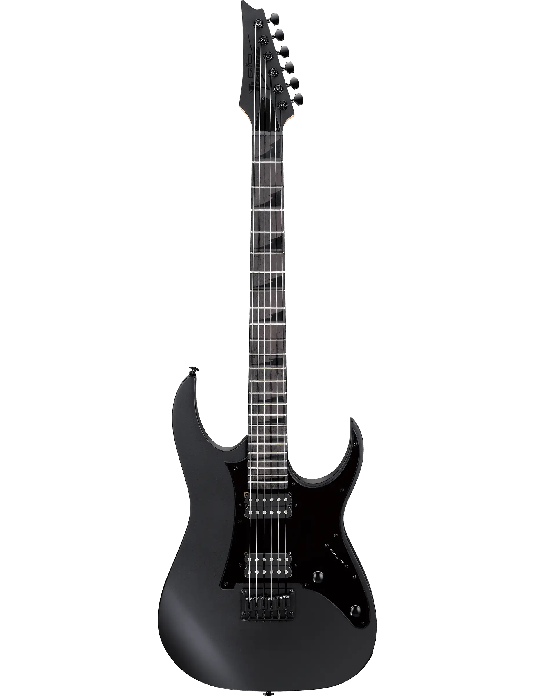 Ibanez GRGR131EX electric guitar in Black Flat finish.