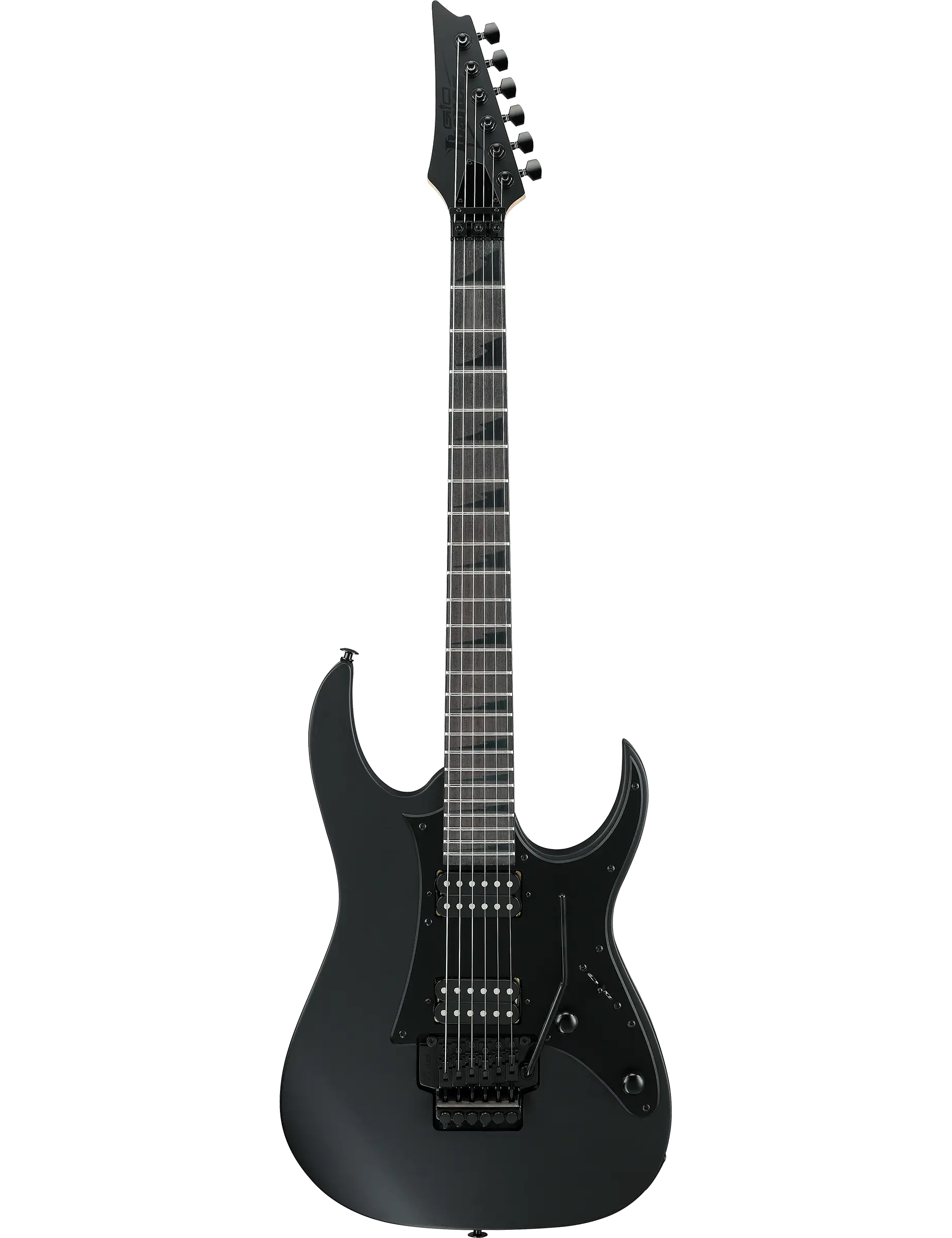 Ibanez GRGR330EX electric guitar in Black Flat finish.