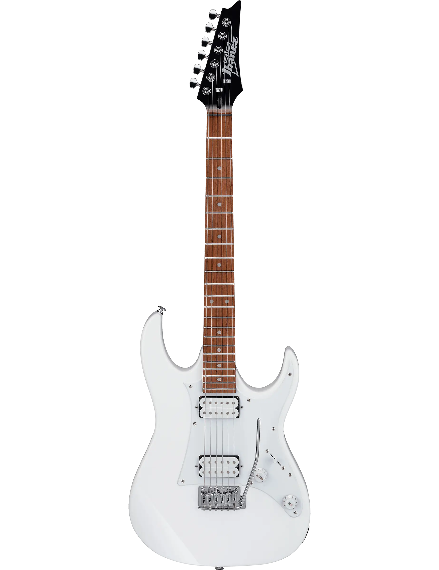 Ibanez GRX20W electric guitar in White finish.