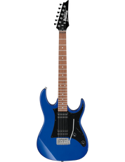 Ibanez GRX20Z electric guitar in Jewel Blue finish.