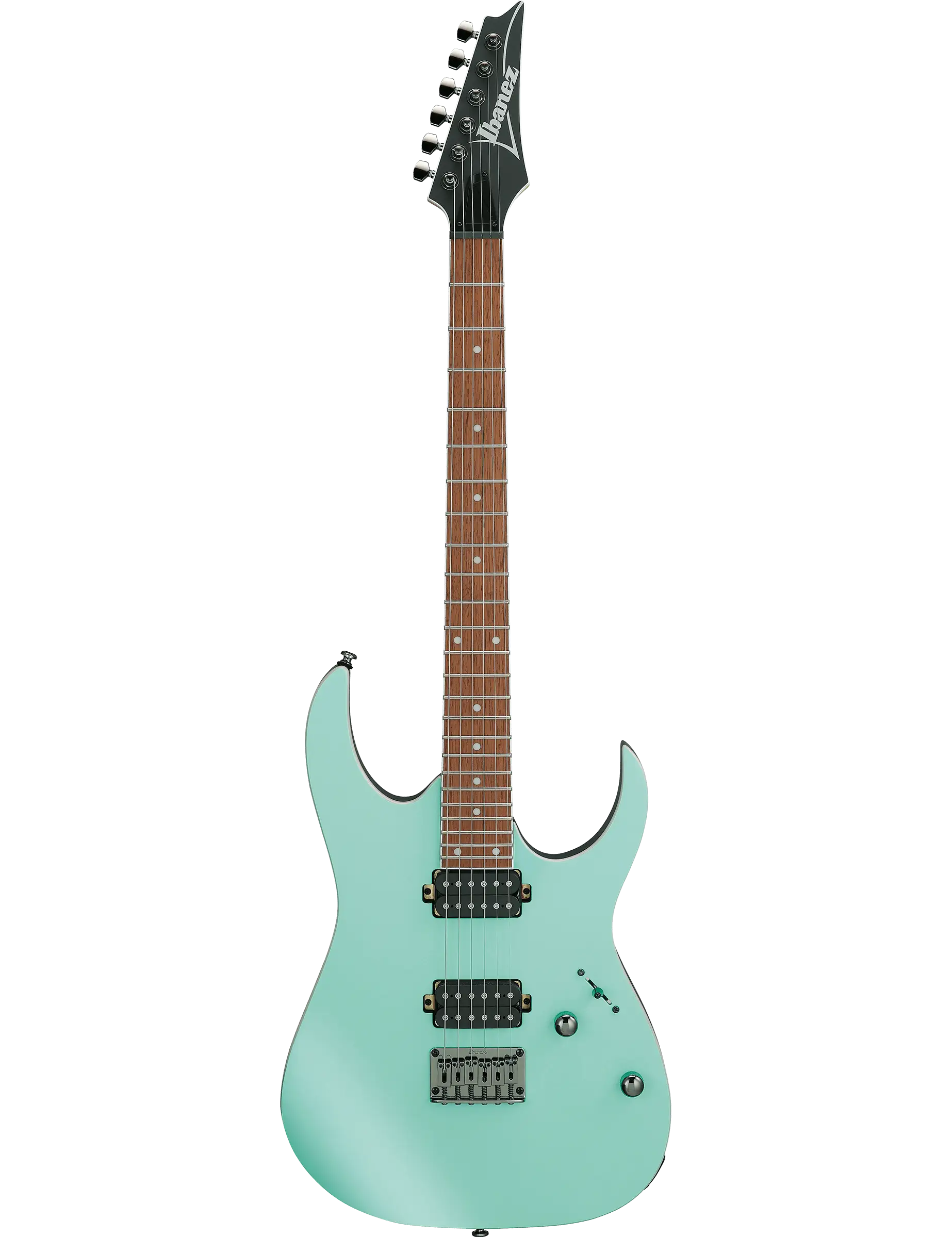 Ibanez RG421S electric guitar in Sea Shore Matte finish.