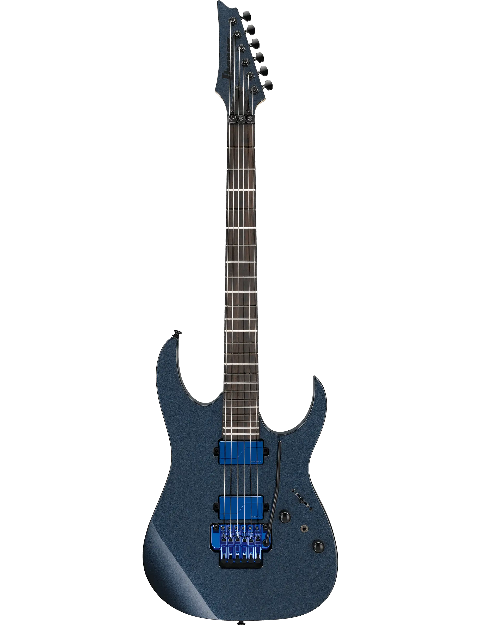 Ibanez RGR6BSP electric guitar in Iron Pewter finish.