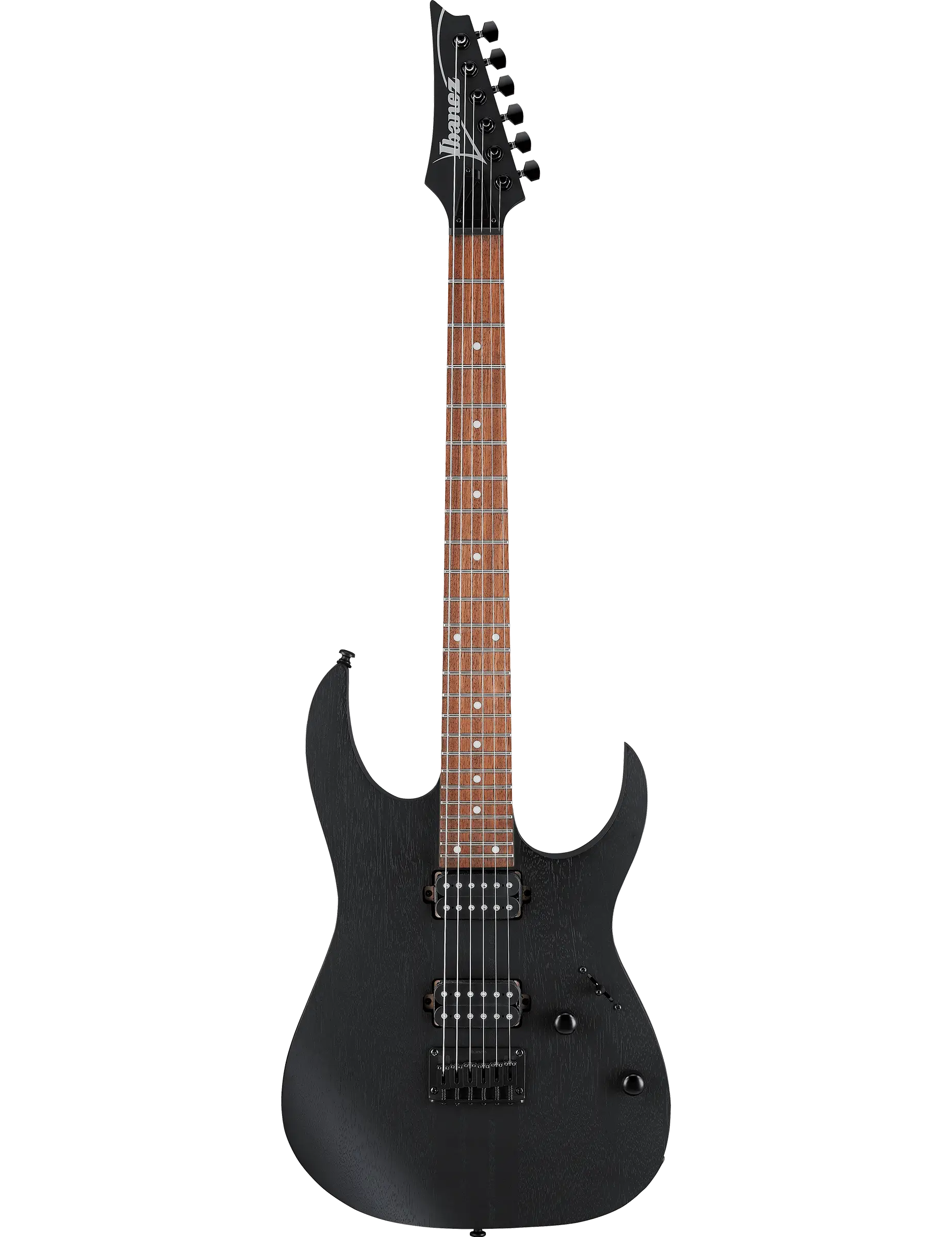 Ibanez RGRT421 electric guitar in Weathered Black finish.​