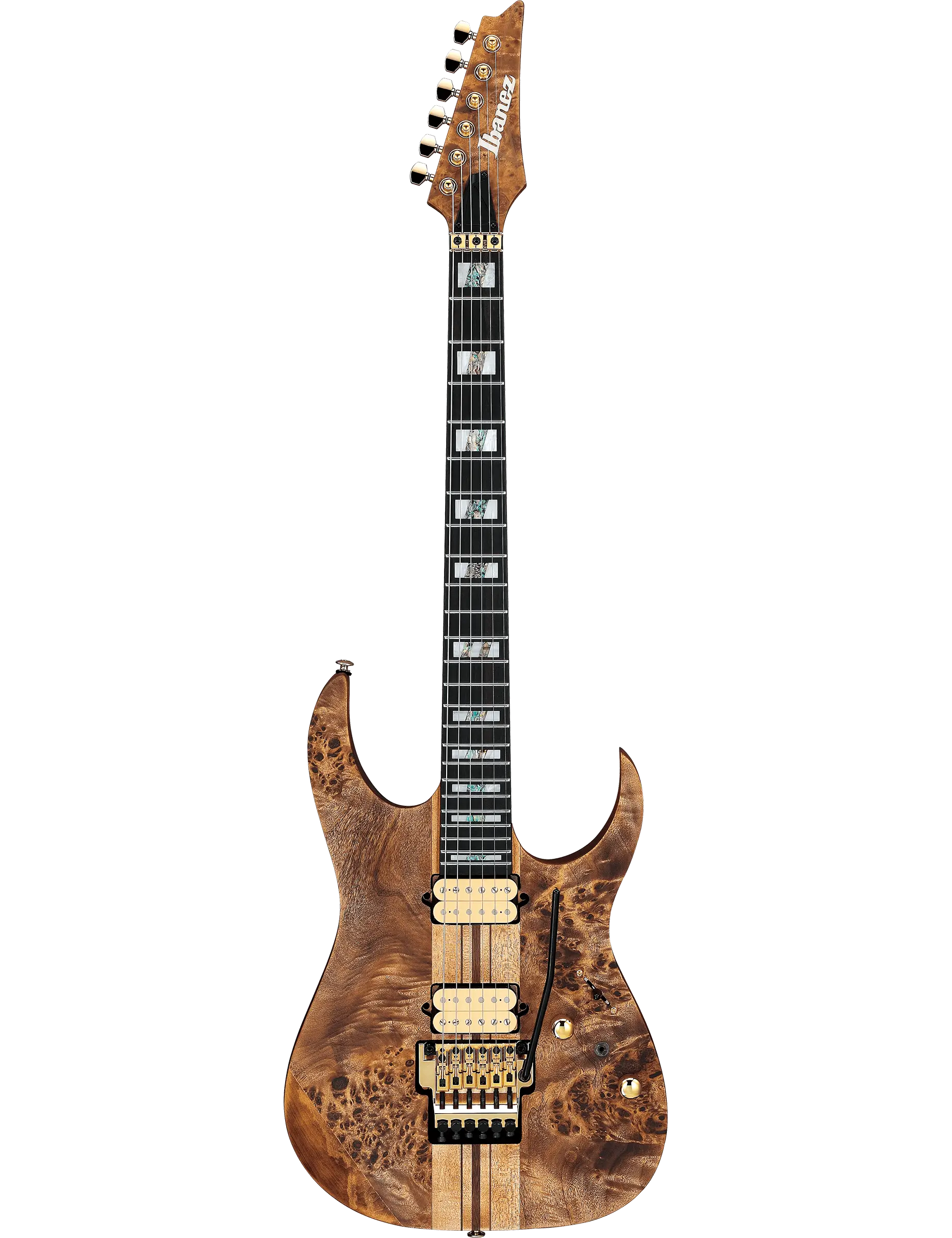 Ibanez RGT1220PB Premium electric guitar in Antique Brown Stained finish.