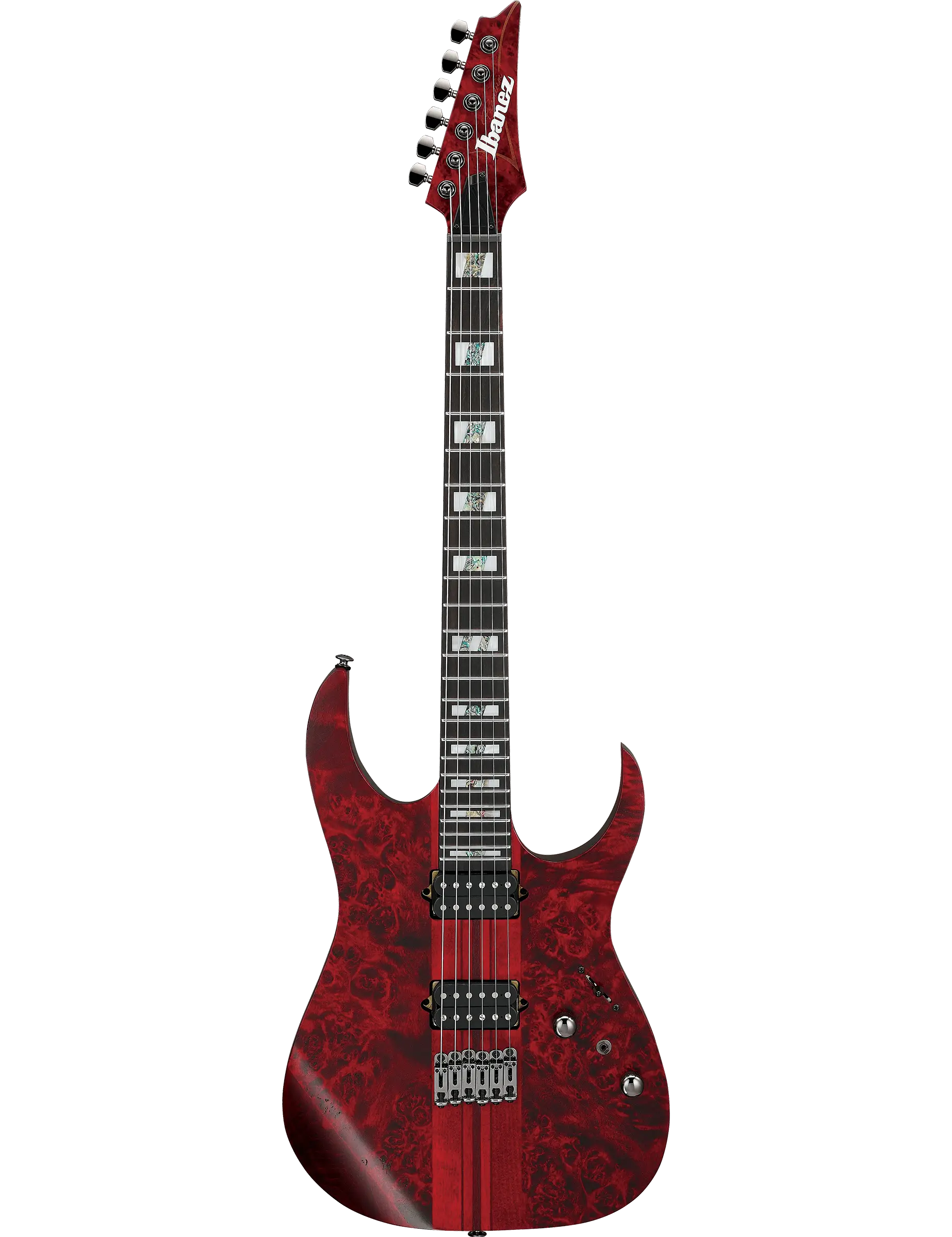 Ibanez RGT1221PB Premium electric guitar in Stained Wine Red Low Gloss finish.