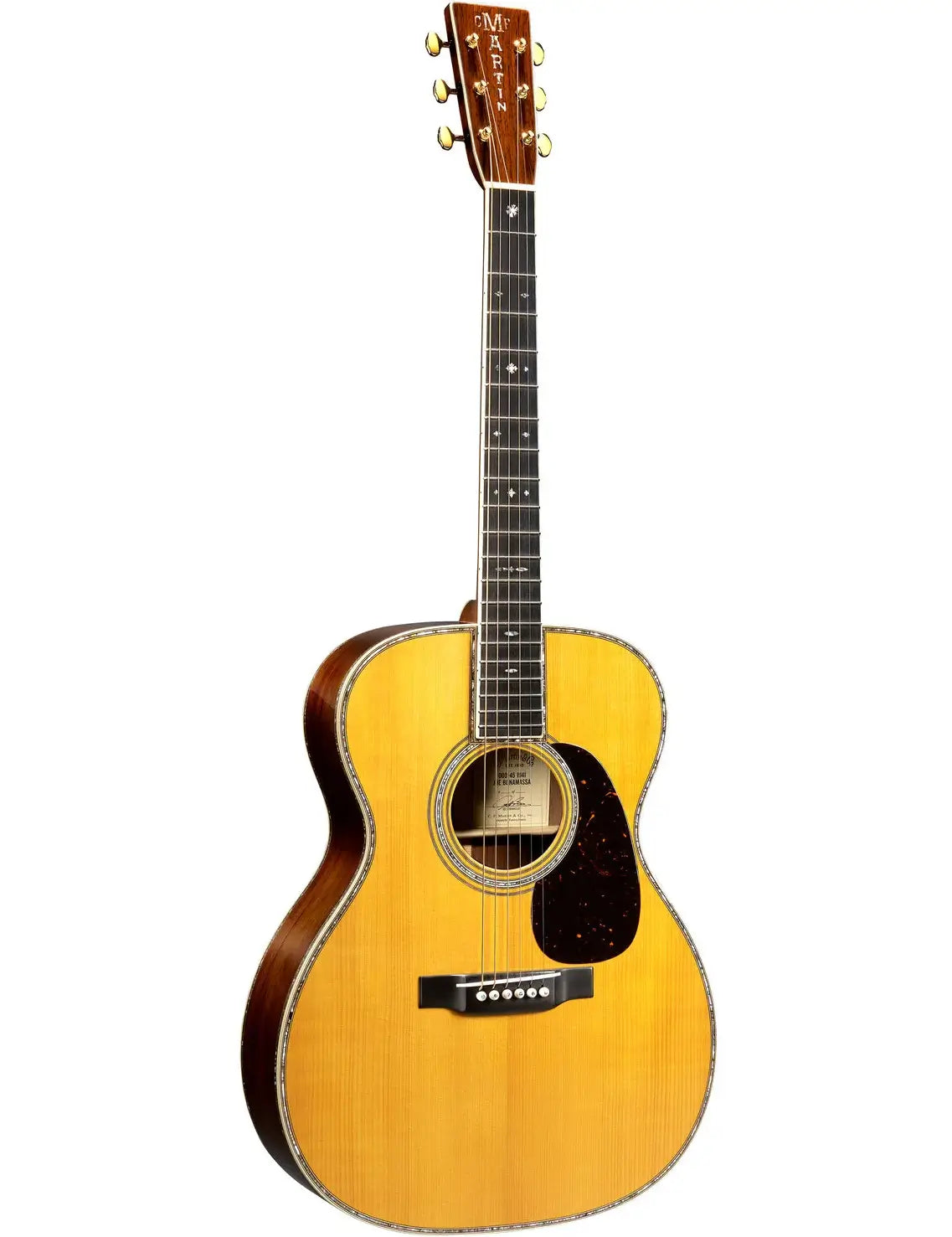 Martin 000-45 Joe Bonamassa acoustic guitar full view.