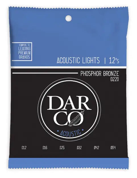 Martin Strings D220 Darco 92/8 Phosphor Bronze (12-54)