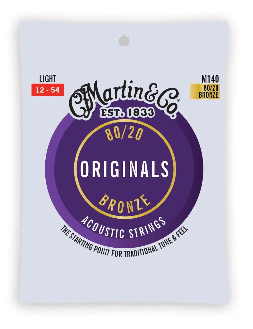 Martin Strings M140 80/20 Bronze Light (12-54)