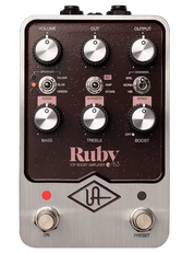 Universal Audio Ruby '63 Top Boost Amplifier