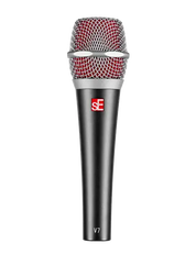 SE Electronics V7 dynamic microphone in Charcoal finish.