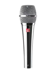 SE Electronics V7 dynamic microphone in Chrome finish.